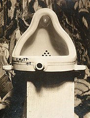 Fontaine, Marcel Duchamp, photo Alfred Stieglitz, 1917