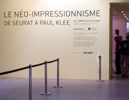 Exposition “Le néo-impressionnisme, de Seurat à Paul Klee”, Musée D'Orsay 2019