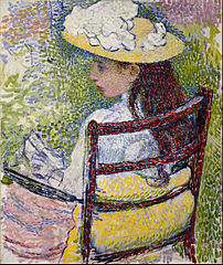 Théo van Rysselberghe, Jeanne Pissarro, 1895