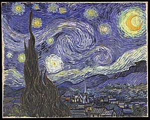 Vincent van Gogh, La nuit étoilée, 1889