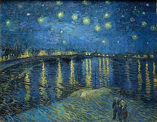 Vincent van Gogh, Nuit Etoilée sur le Rhône, 1888