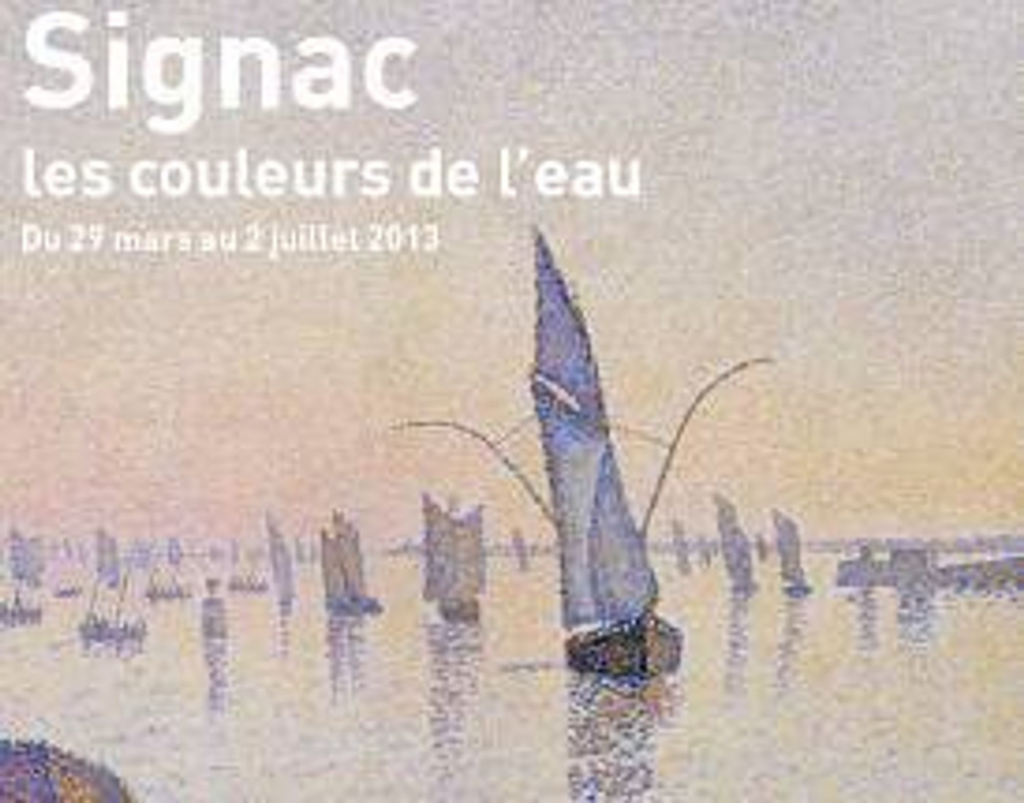 Exposition Signac, les couleurs de l'eau au musée des impressionnismes de Giverny, 2013, pareil pas les droits mais je pense que ca passe