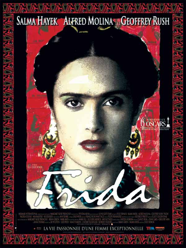 Affiche du film Frida, de Julie Taymor, 2012