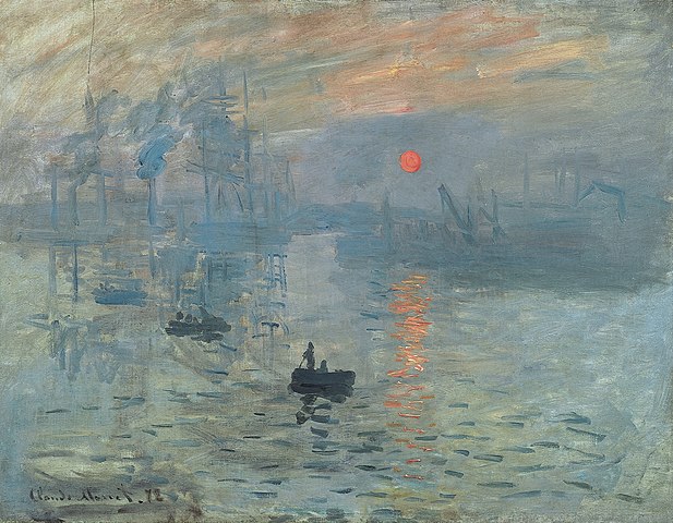 Impression soleil levant, Claude Monet, 1872