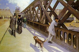 Le Pont de l'Europe, Gustave Caillebotte, 1876 