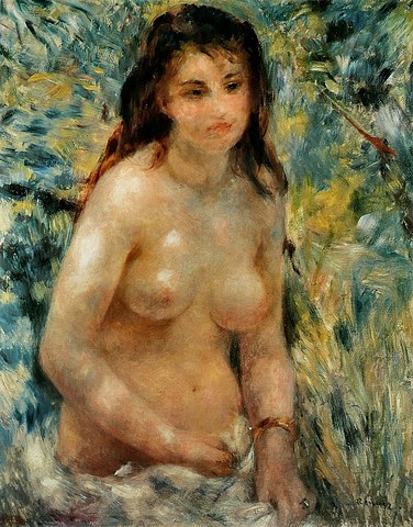 Torse, effet de soleil, Pierre Auguste Renoir, 1876