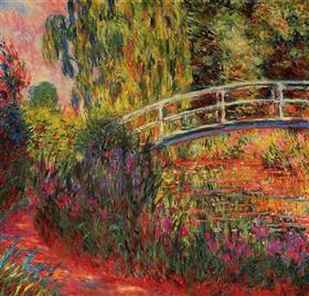 Bassin aux nymphéas, les iris d'eau, Claude Monet, 1900 
