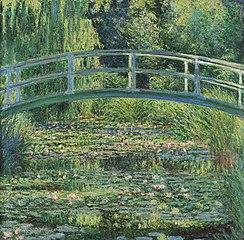 Nymphéas et pont japonais, Claude Monet, 1899
