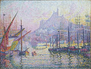 Notre-Dame-de-la-Garde, Marseille, Paul Signac, 1905, Néo-impressionnisme
