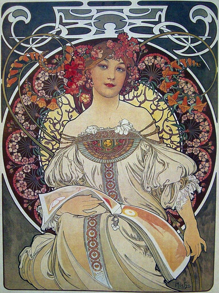 Rêveur, Alphonse Mucha, 1897