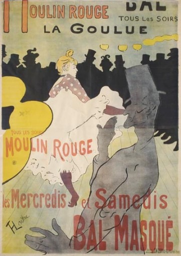  Affiche de Henri de Toulouse-Lautrec, 1891