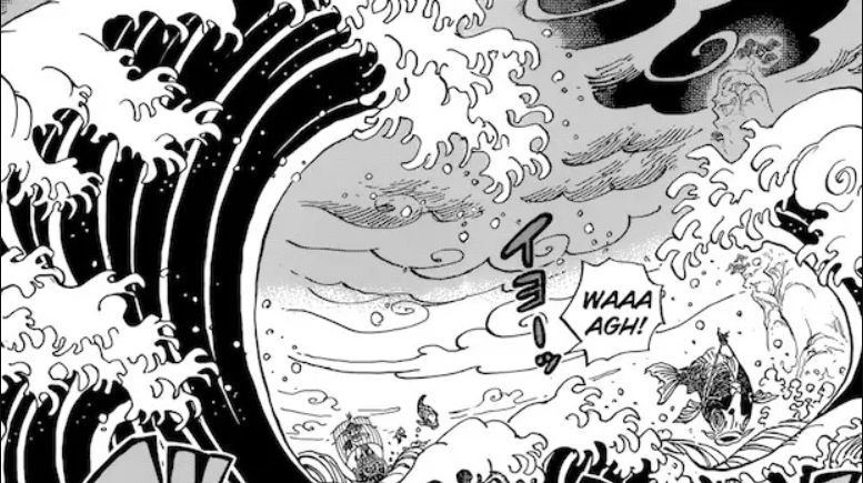 Extrait de One Piece chapitre 910 par Eiichiro Oda  