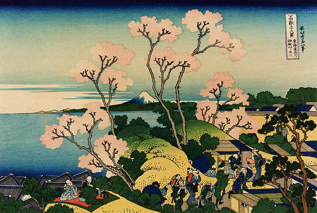 Shinagawa sur le Tokaido, 39ème estampe du recueil 