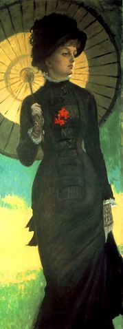 La japonaise, Madame Monet en costume japonais, Claude Monet, 1876 