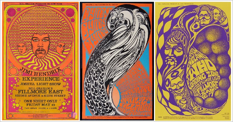 Affiches par Wes Wilson