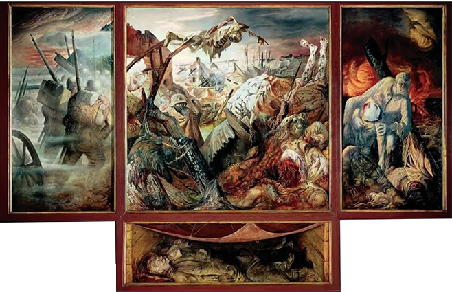 La Guerre, Otto Dix, 1929-1932 