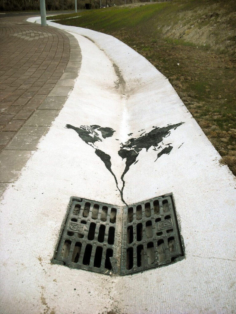 Mancha, Pejac, 2011