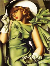 Femme aux gants, Tamara de Lempicka, 1929 