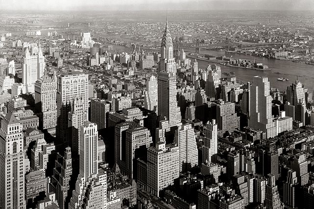 Photo de Manhattan, New-York, 1932 