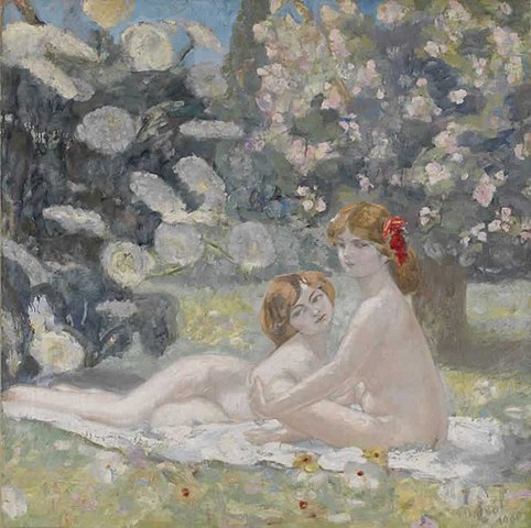 Les Cigales, Jacqueline Marval, 1906 