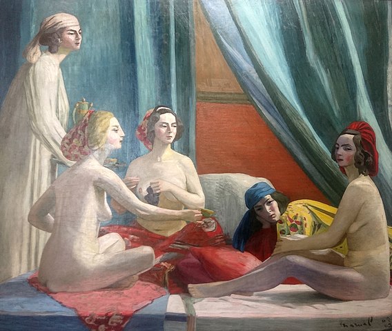 Les Odalisques, Jacqueline Marval, 1902-1903, musée de Grenoble 