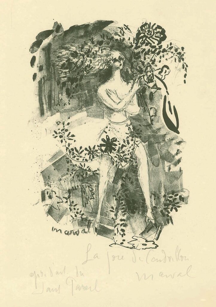 Cendrillon, Jacqueline Marval, lithographie, 1928