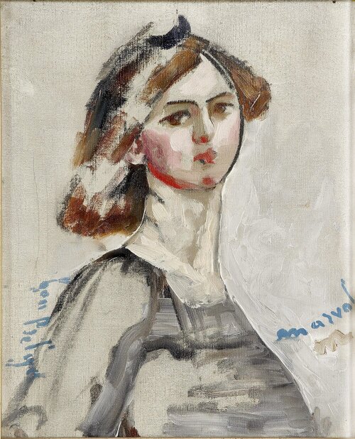 Autoportrait, Jacqueline Marval, 1906