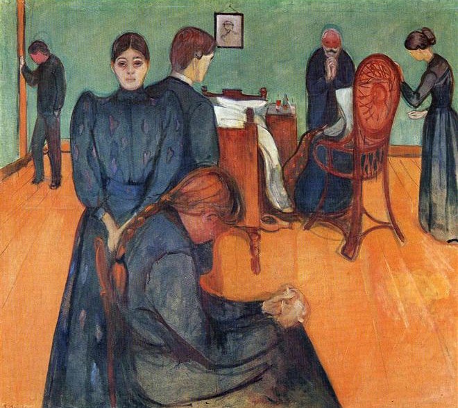 La Mort dans la chambre de la malade, 1893 