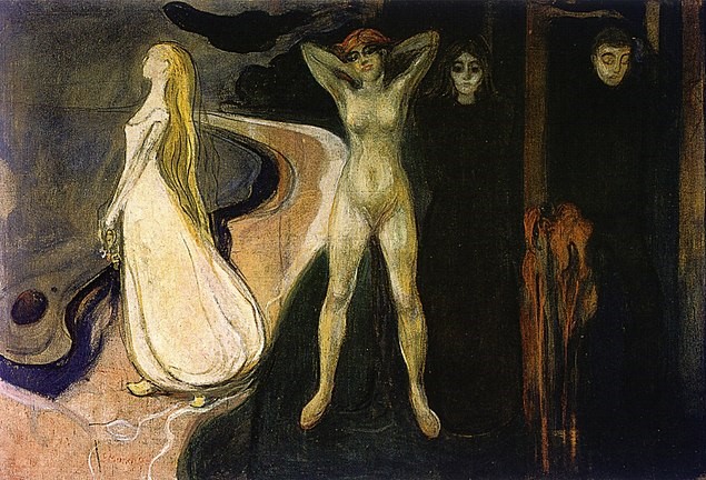 La Femme ou Sphinx, Femme aux Trois Ages, 1894 