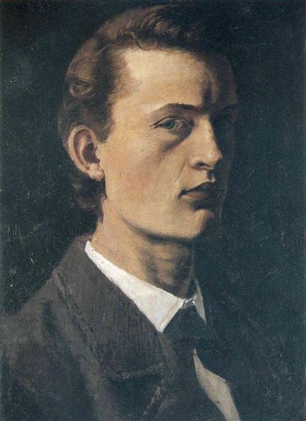 Autoportrait, 1882 (Edvard Munch à 19 ans)