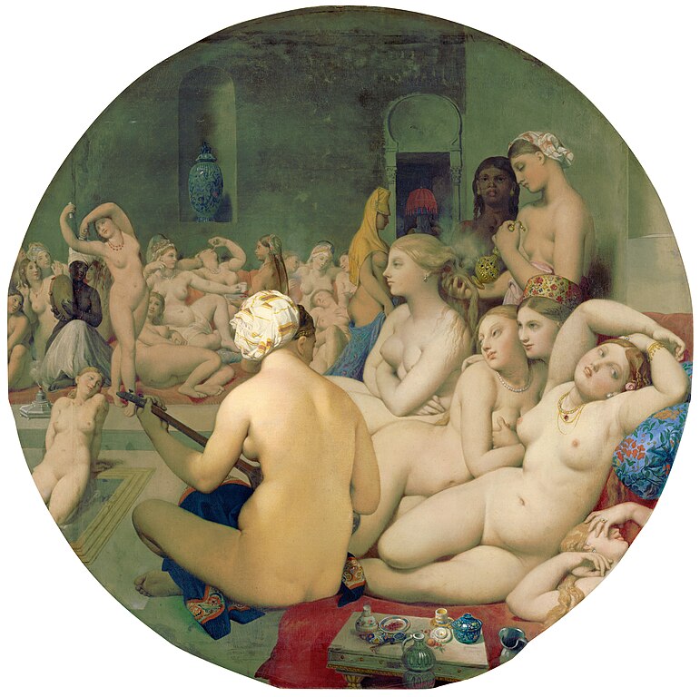 Le Bain Turc, Jean-Auguste-Dominique Ingres, 1862