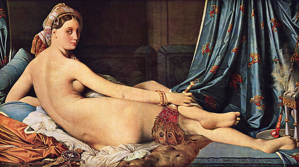 La Grande Odalisque, Ingres, 1814 