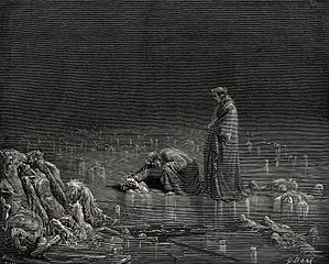 Illustration pour la Divine Comédie de Dante, partie enfer, Gustave Doré 